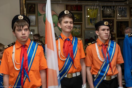 Открытие выставки работ  художника-иллюстратора Евгении Ивановны Стерлиговой _DSC5879